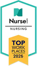 Top Workplace for Nursing 2026